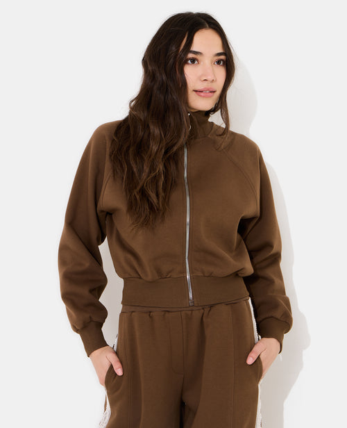 Sweat zippé forme boule - PIMKIE - 1