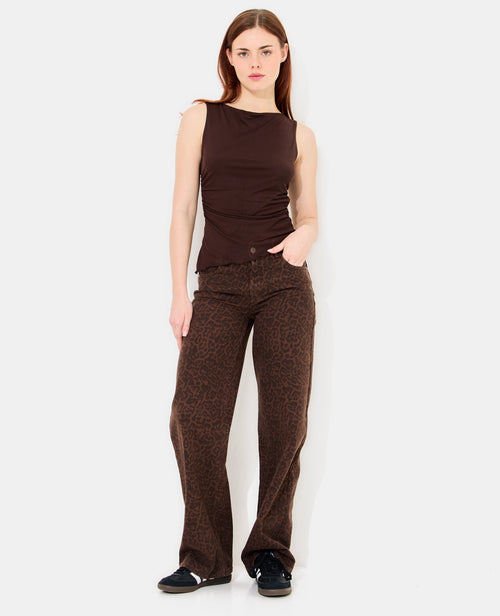 Débardeur en résille avec fronces - PIMKIE - 3