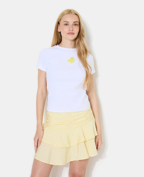T-shirt ajusté avec patch citron - PIMKIE - 5