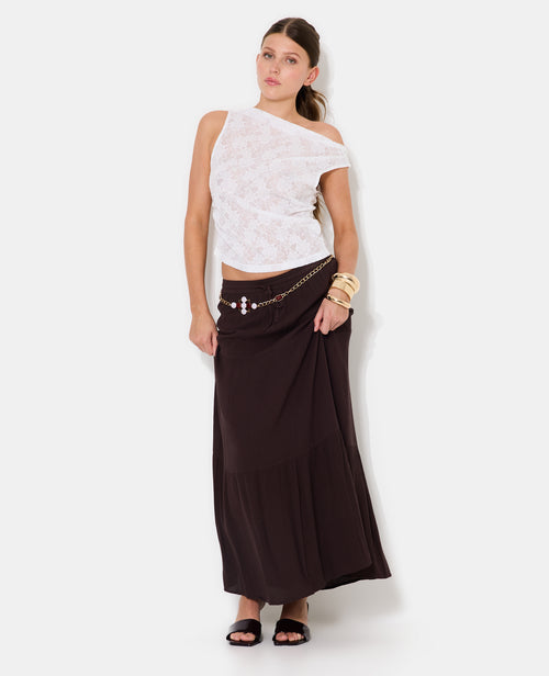 Top sans manches effet jacquard motif fleurs - PIMKIE - 3