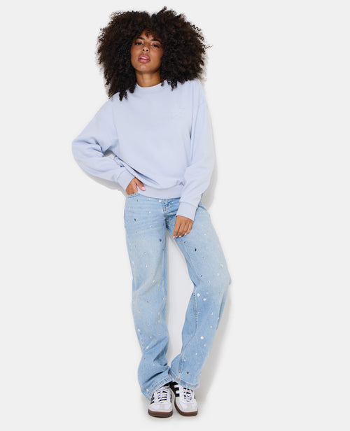 Sweat oversize avec étoile cousue - PIMKIE - 2