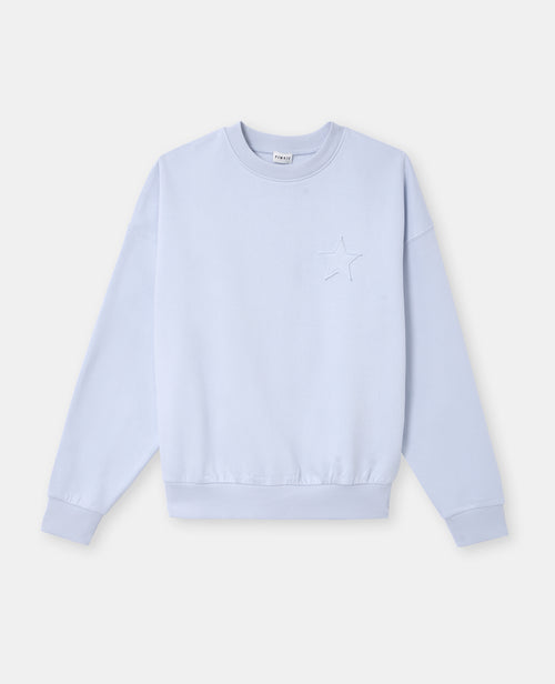 Sweat oversize avec étoile cousue - PIMKIE - 3