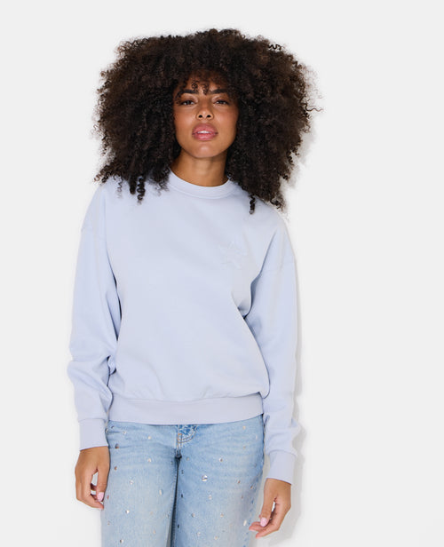 Sweat oversize avec étoile cousue - PIMKIE - 4