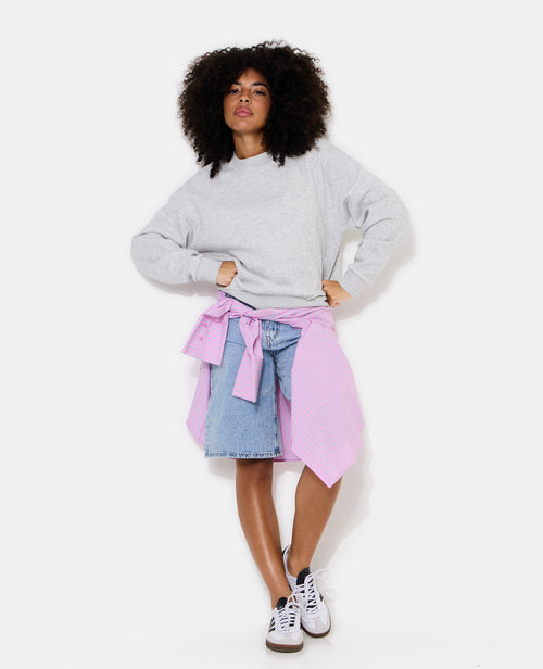 Sweat oversize avec étoile cousue - PIMKIE - 3