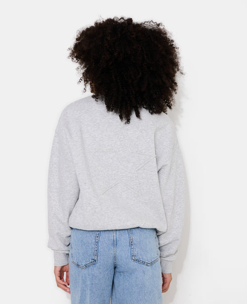 Sweat oversize avec étoile cousue - PIMKIE - 6