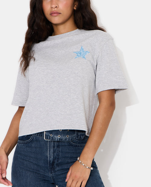 Sweat manches courtes avec étoiles - PIMKIE - 7