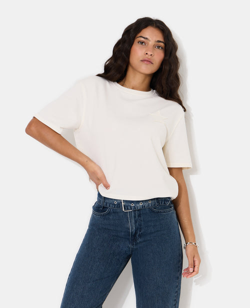 Sweat manches courtes avec étoiles - PIMKIE - 5