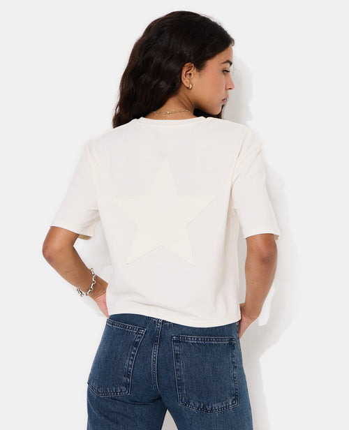 Sweat manches courtes avec étoiles - PIMKIE - 6