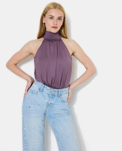 Body emmanchures américaines col montant - PIMKIE - 1