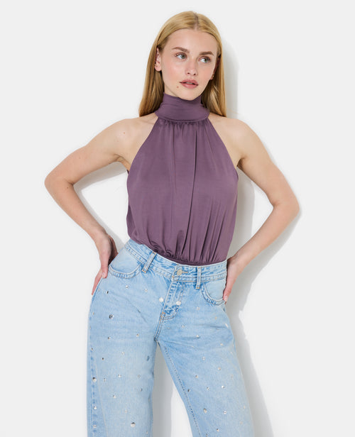 Body emmanchures américaines col montant - PIMKIE - 5