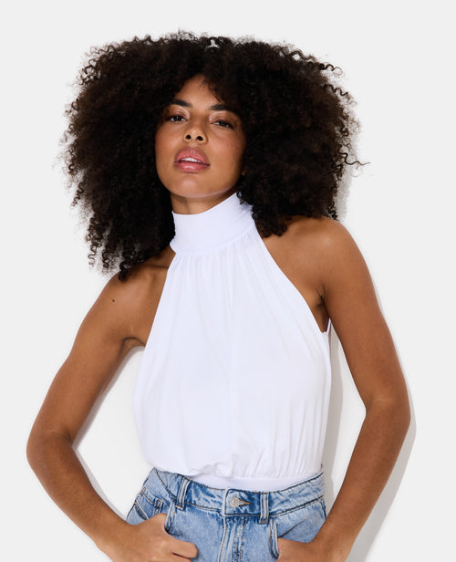 Body emmanchures américaines col montant - PIMKIE - 1