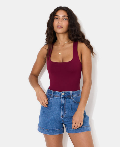 Body sans manches encolure carrée - PIMKIE - 4