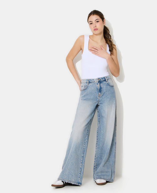 Body sans manches encolure carrée - PIMKIE - 3