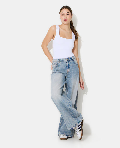 Body sans manches encolure carrée - PIMKIE - 8