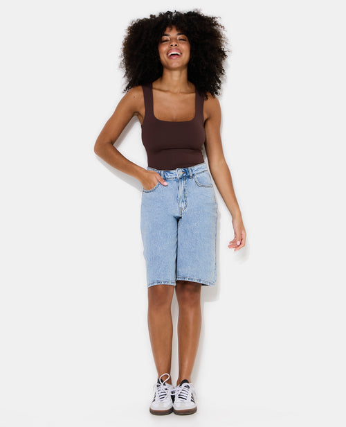 Body sans manches encolure carrée - PIMKIE - 3