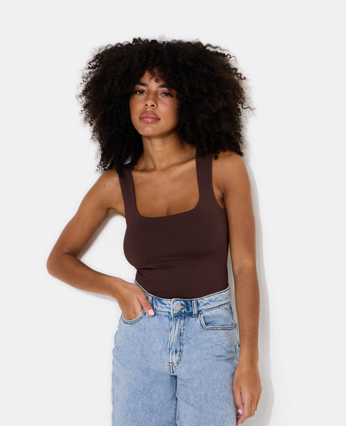 Body sans manches encolure carrée - PIMKIE - 5