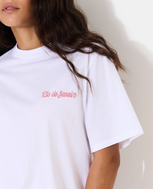 T-shirt oversize avec print poitrine et dos - PIMKIE - 2