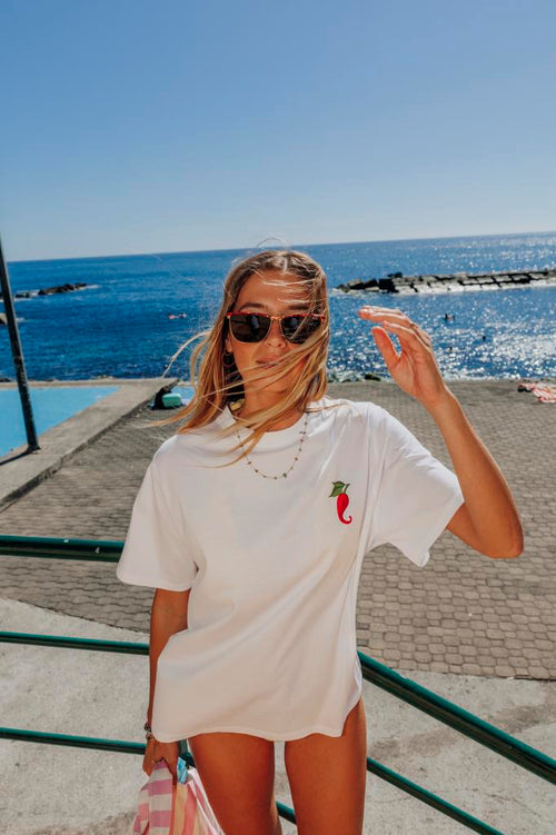T-shirt oversize avec print poitrine et dos - PIMKIE - 2