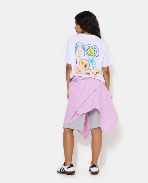 T-shirt oversize avec print poitrine et dos - PIMKIE - 3