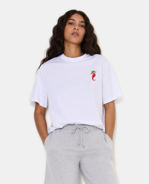 T-shirt oversize avec print poitrine et dos - PIMKIE - 1