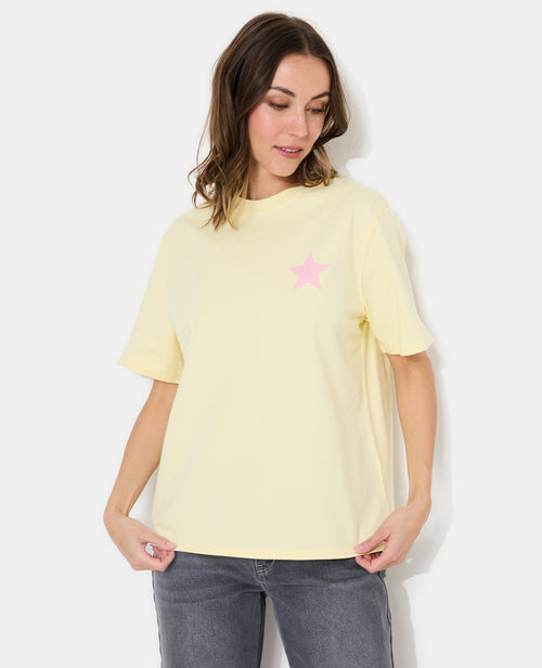T-shirt oversize avec print poitrine et dos - PIMKIE - 2