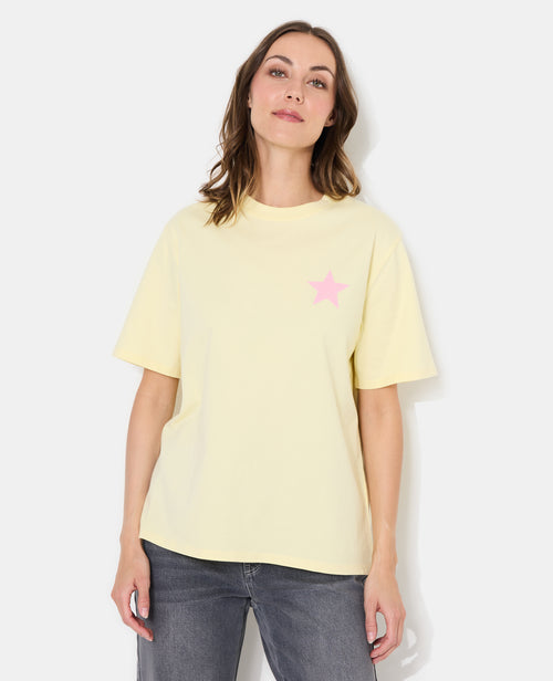 T-shirt oversize avec print poitrine et dos - PIMKIE - 6