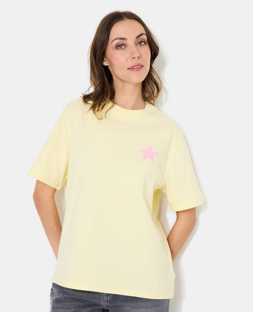 T-shirt oversize avec print poitrine et dos - PIMKIE - 8