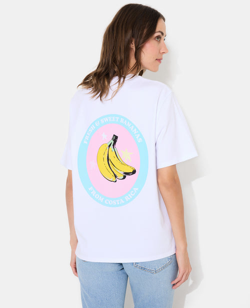 T-shirt oversize avec print poitrine et dos - PIMKIE - 7