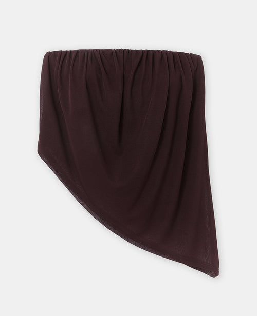 Top bustier asymétrique en voile - PIMKIE - 4