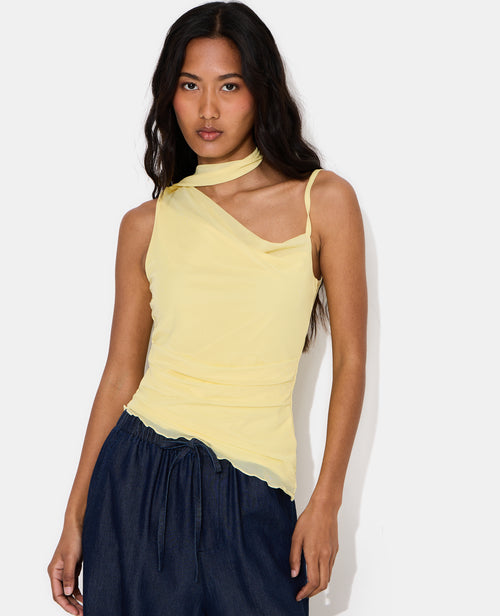Top asymétrique avec écharpe intégrée - PIMKIE - 1