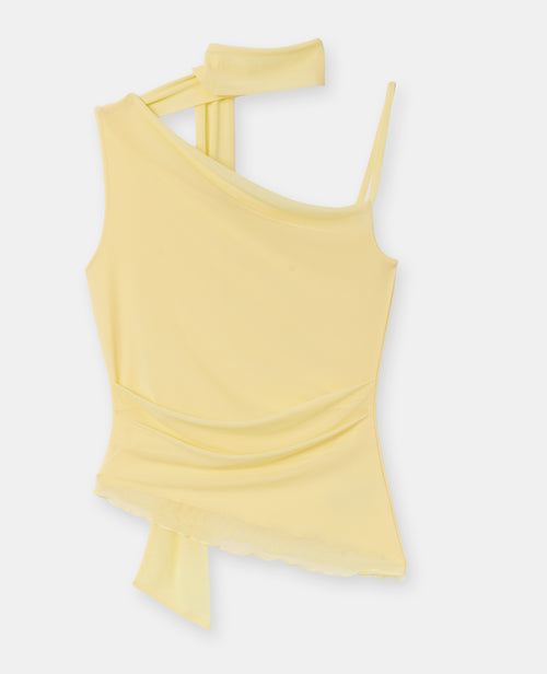 Top asymétrique avec écharpe intégrée - PIMKIE - 4