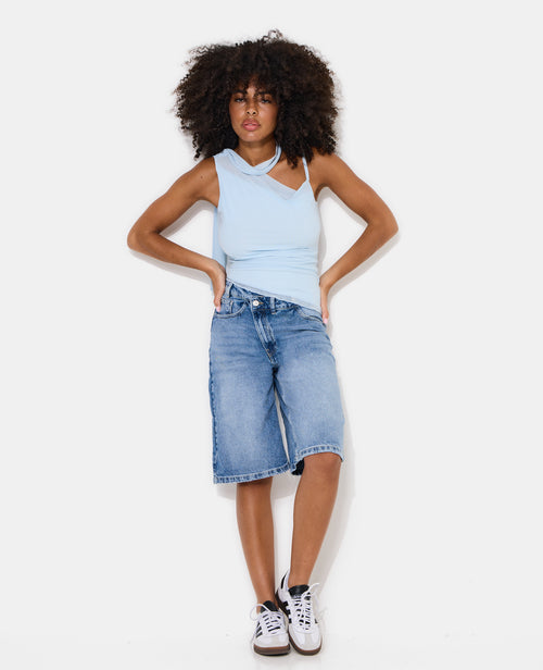 Top asymétrique avec écharpe intégrée - PIMKIE - 3