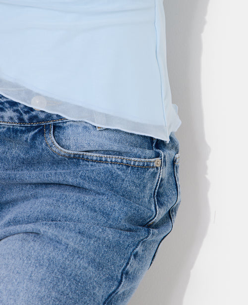 Top asymétrique avec écharpe intégrée - PIMKIE - 7