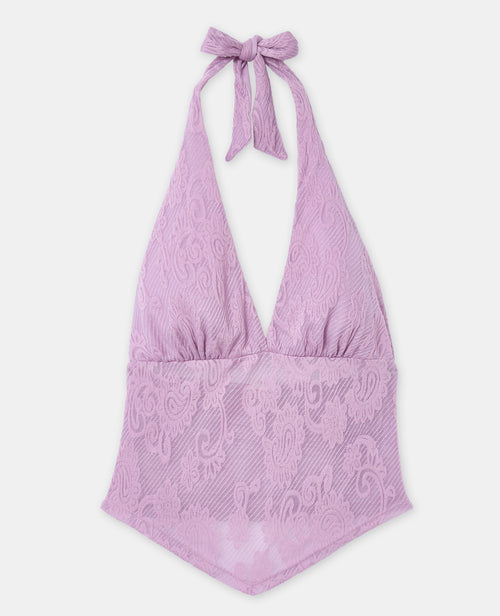 Top dos-nu motif bandana - PIMKIE - 4