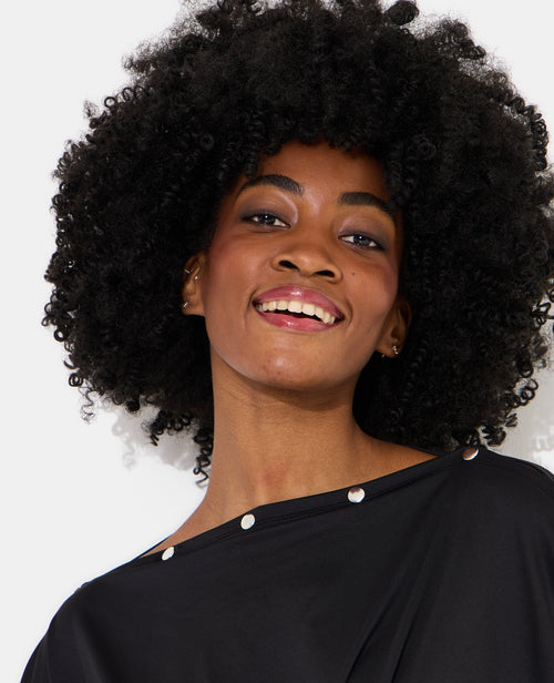 Top manches chauve-souris avec détails pressions - PIMKIE - 2