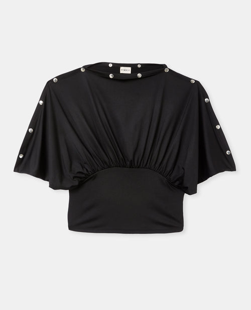 Top manches chauve-souris avec détails pressions - PIMKIE - 4