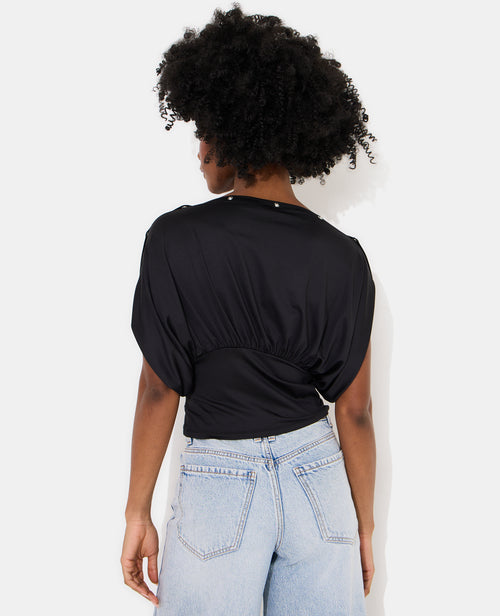 Top manches chauve-souris avec détails pressions - PIMKIE - 6