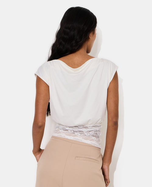 T-shirt sans manches avec dentelle - PIMKIE - 6