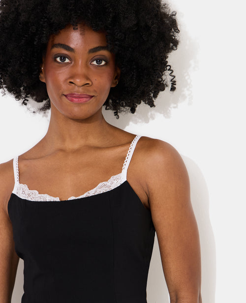 Débardeur en tissu stretch avec dentelle - PIMKIE - 7