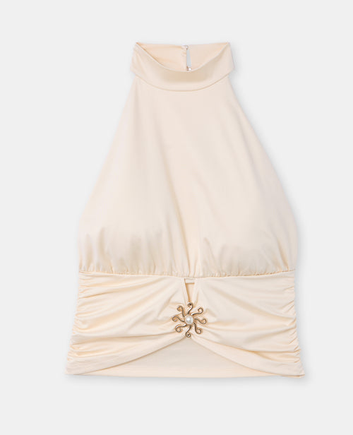 Top dos-nu avec détail boucle soleil - PIMKIE - 4