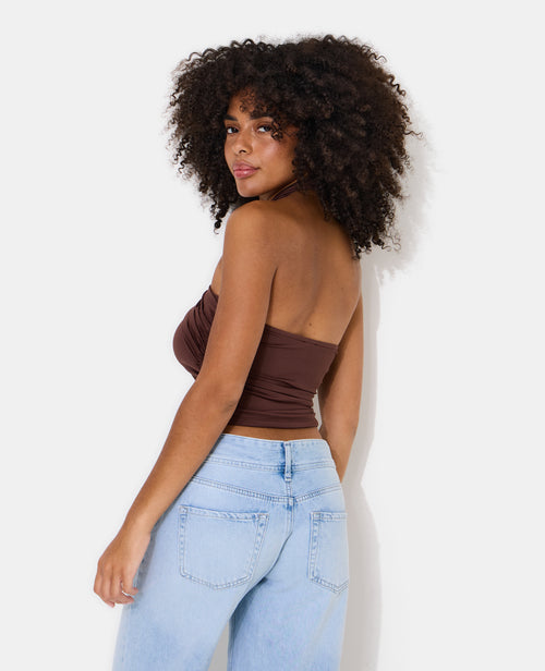 Top dos-nu effet croisé avec détail boucle soleil - PIMKIE - 6