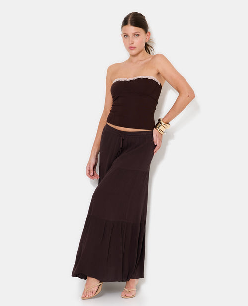 Top bustier façon corset avec dentelle - PIMKIE - 3