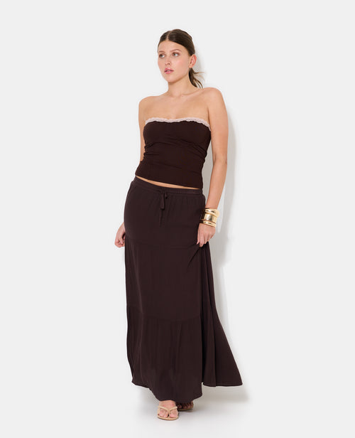 Top bustier façon corset avec dentelle - PIMKIE - 8