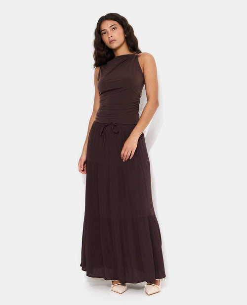 Débardeur avec fronces et détail bijou sur épaule - PIMKIE - 3