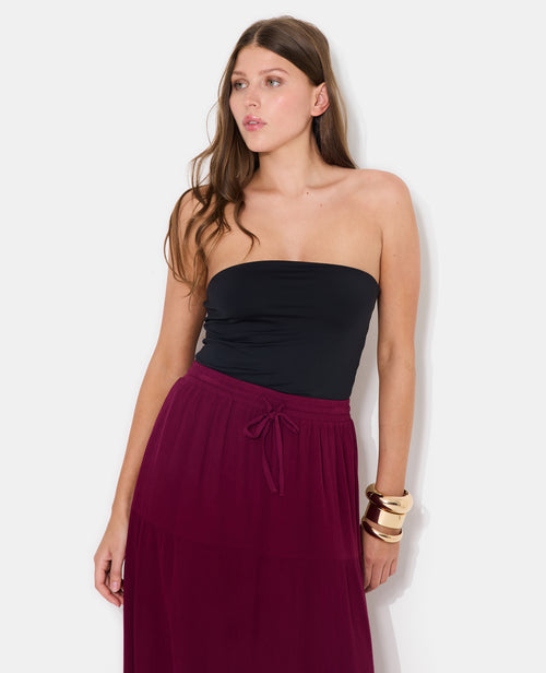 Top bustier en maille stretch - PIMKIE - 1