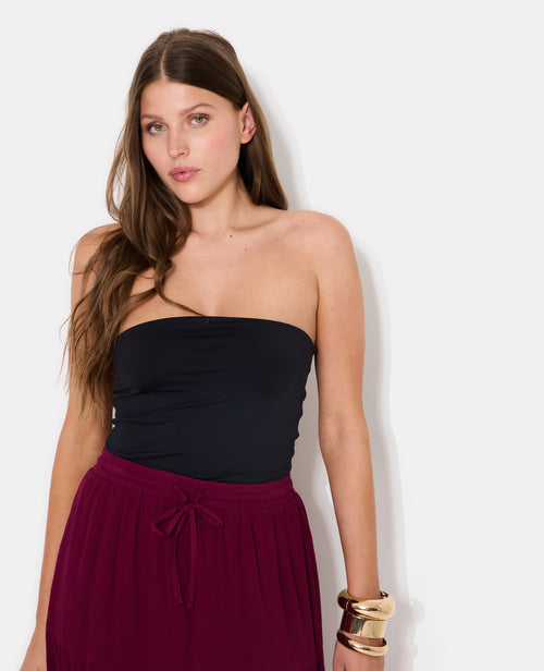 Top bustier en maille stretch - PIMKIE - 5