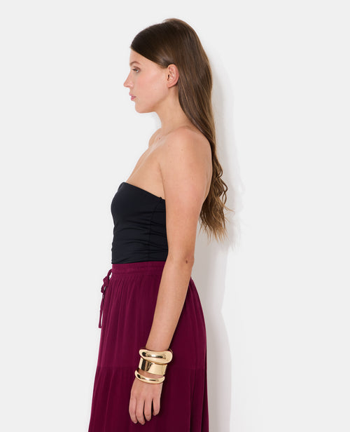 Top bustier en maille stretch - PIMKIE - 1