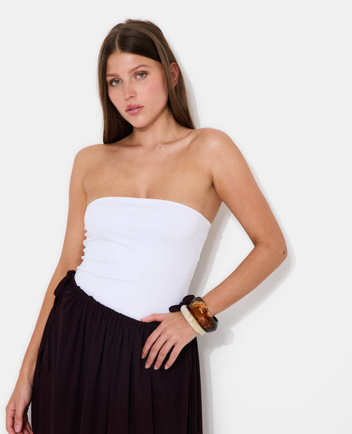 Top bustier en maille stretch - PIMKIE - 1