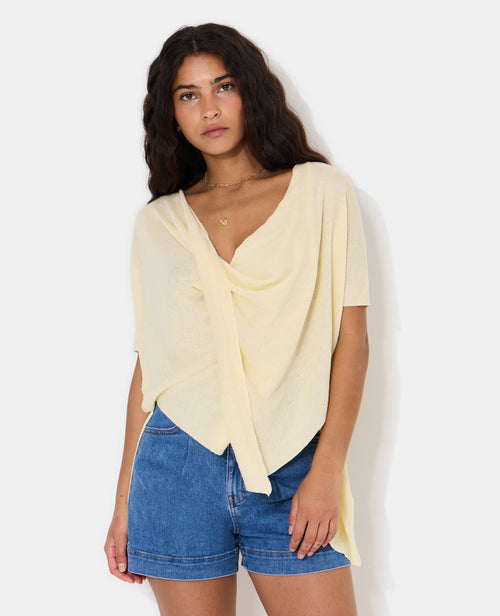 Top en maille fine avec effet châle - PIMKIE - 5