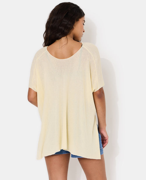 Top en maille fine avec effet châle - PIMKIE - 6